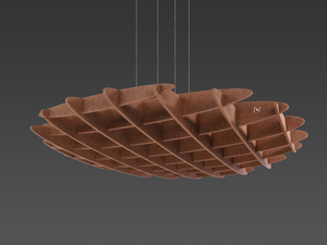 Akustische Deckenleuchte mit rundem Grill LL0308SAC-1212